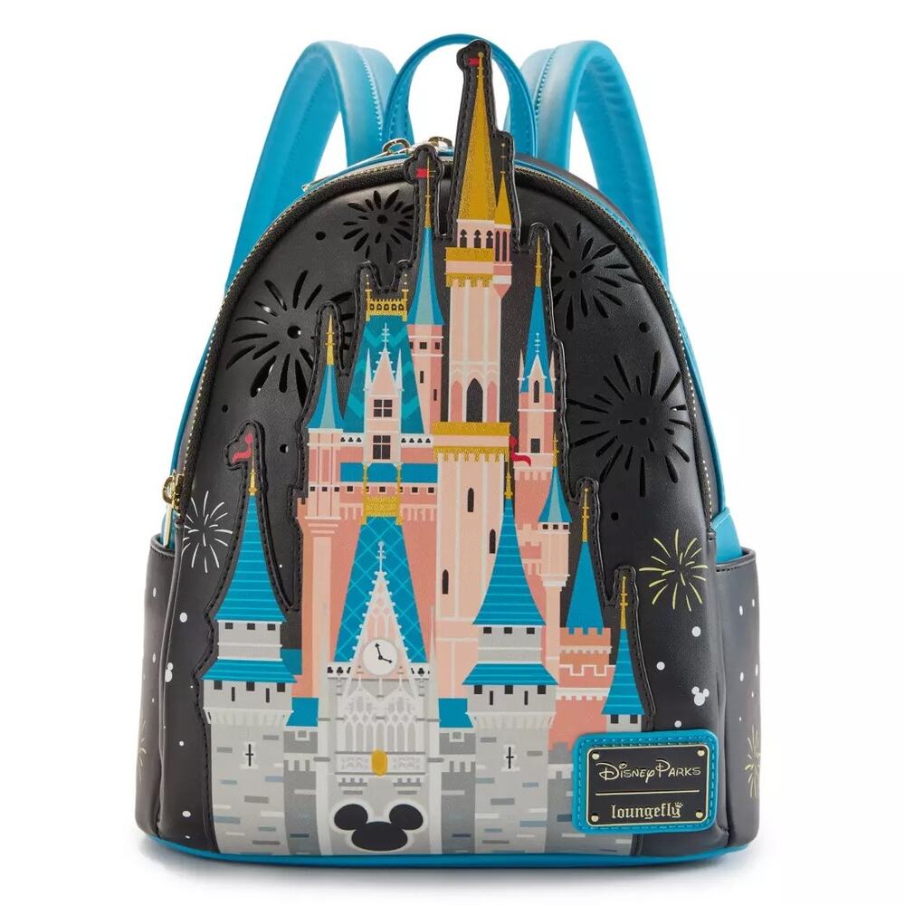 Cinderella Castle Light-Up Loungefly Mini Backpack – Walt Disney World NWT!